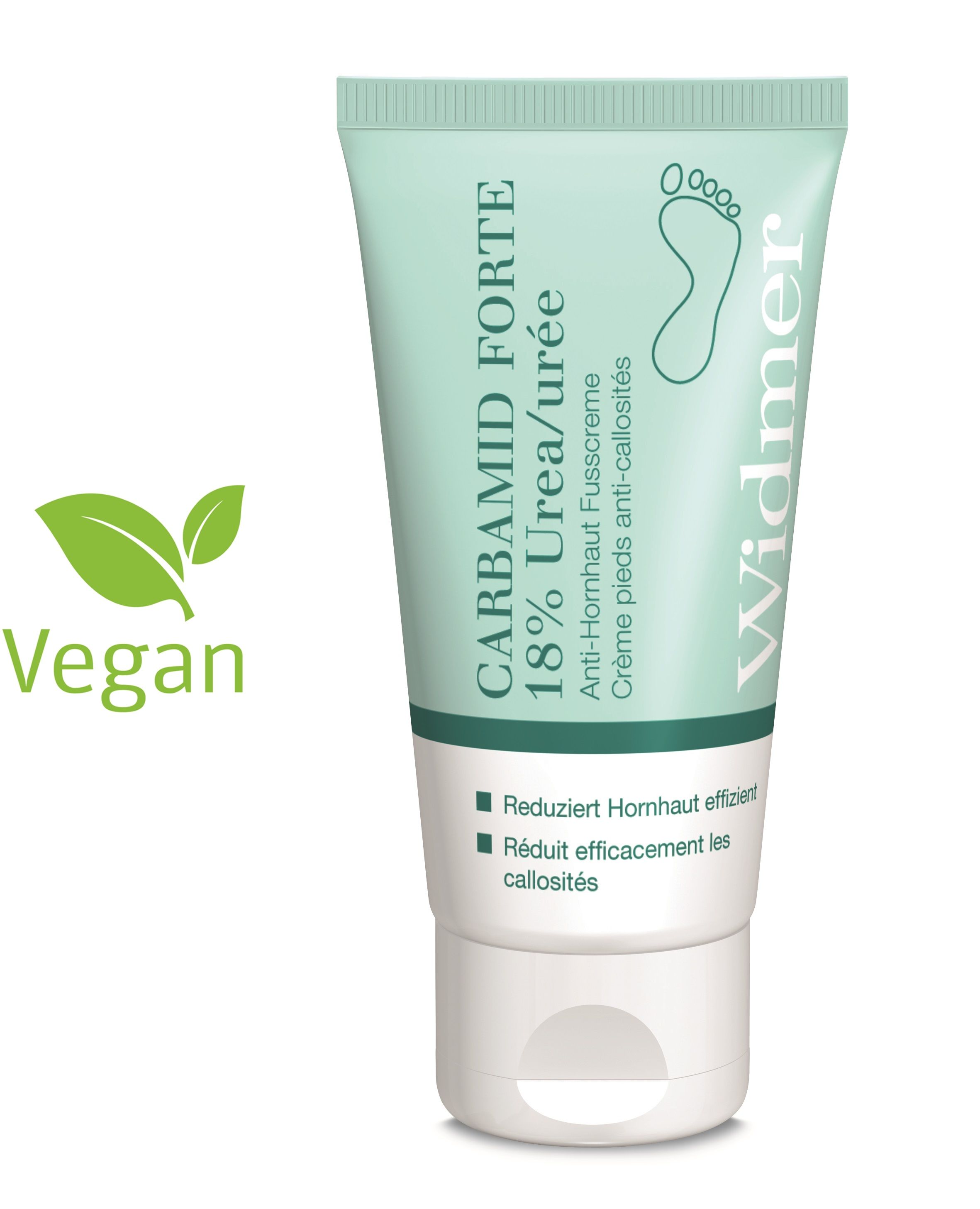 Widmer Carbamid Forte 18% Urea Anti-Hornhaut Fußcreme - 50 Milliliter