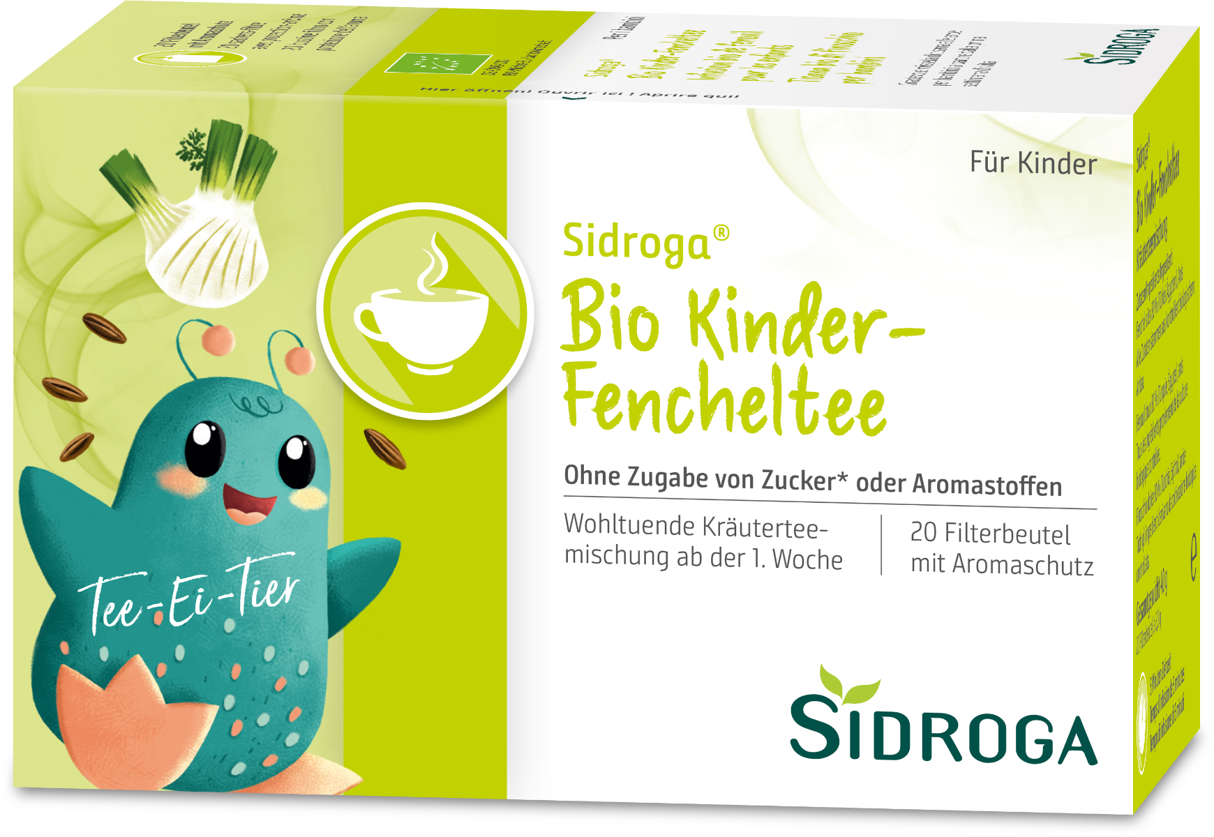 Sidroga Bio Kinder Fenchel Tee - 20 Stück