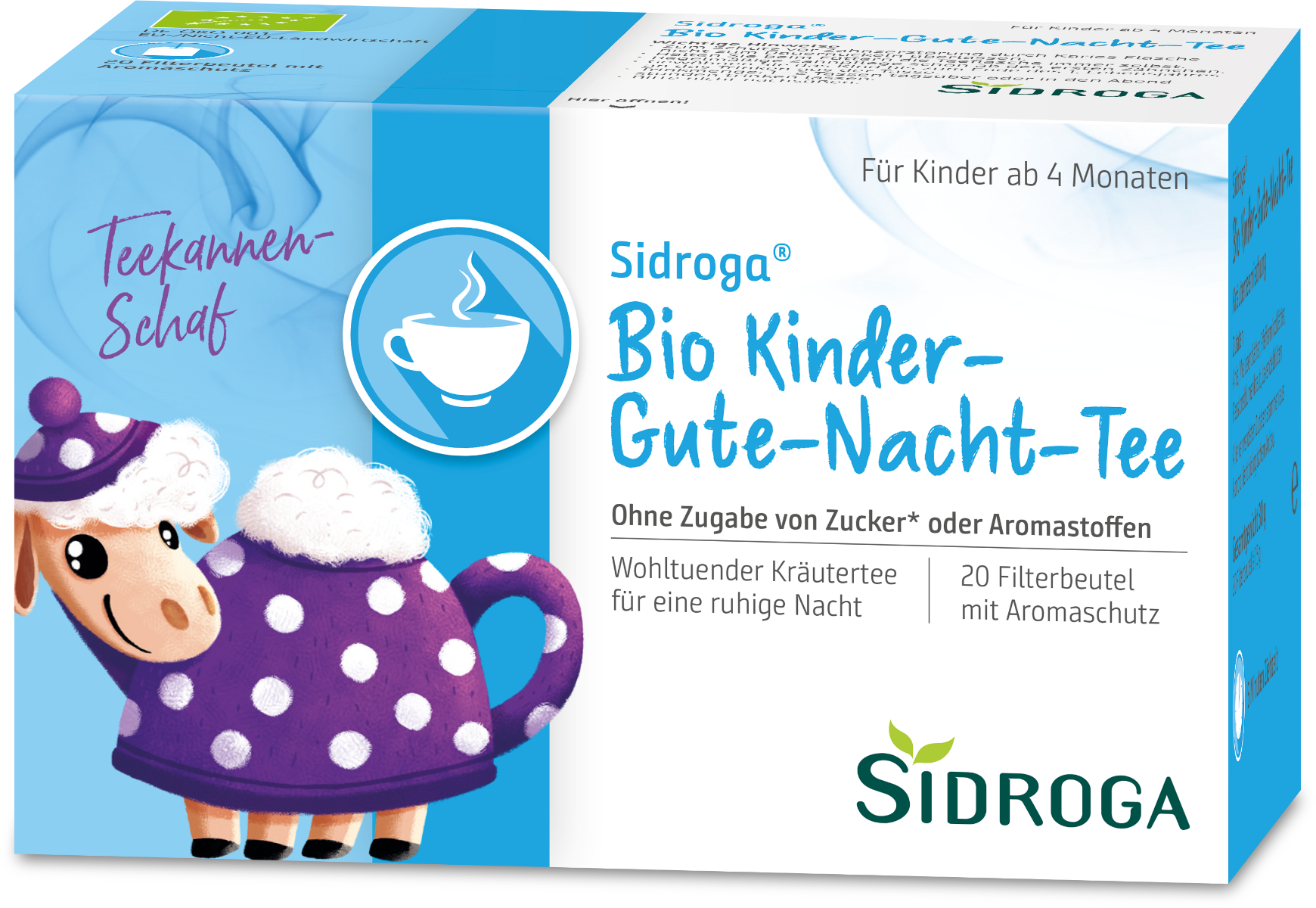 Sidroga Bio Kinder-Gute-Nacht-Tee - 20 Stück