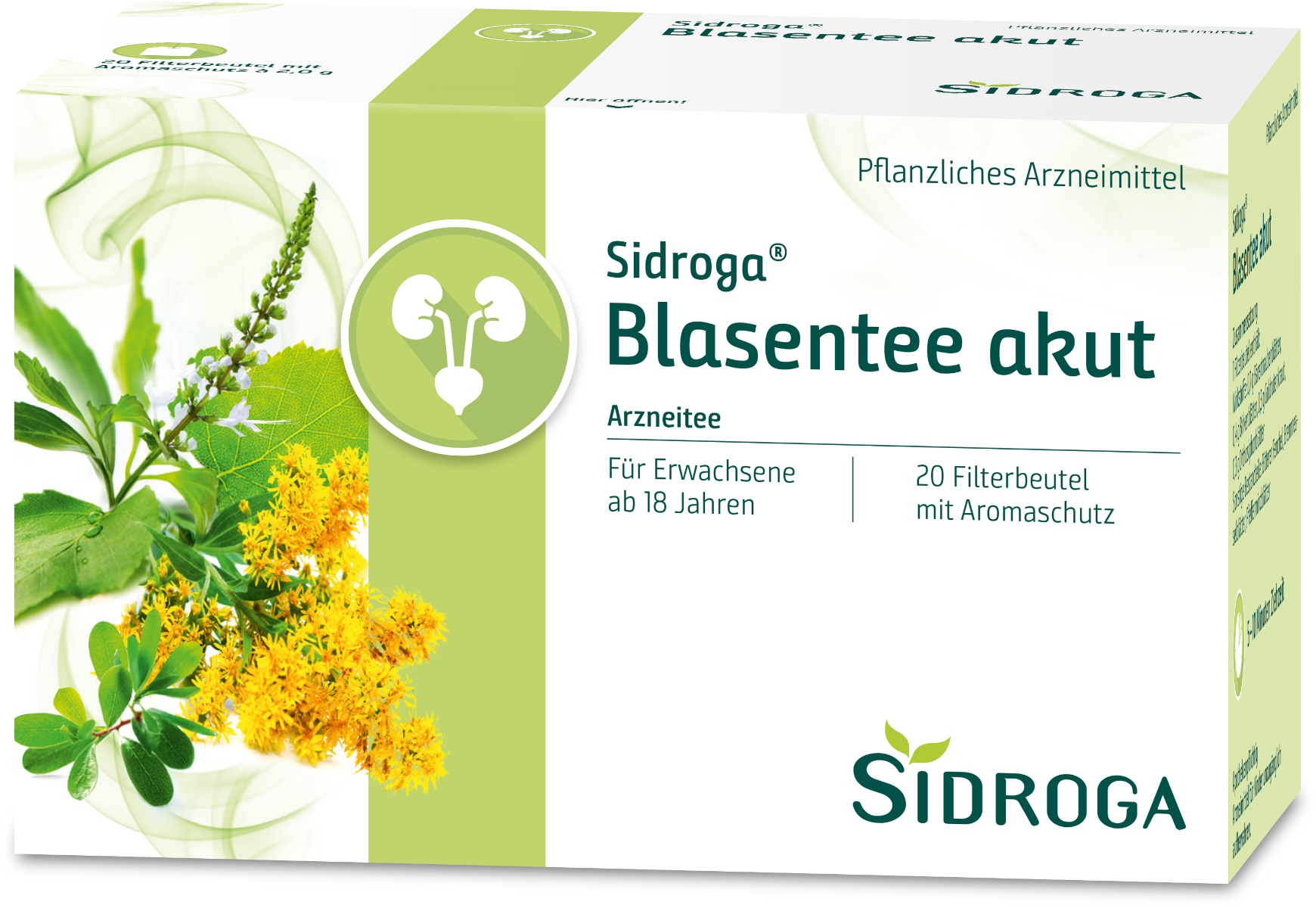 Sidroga Blasentee akut - 20 Stück