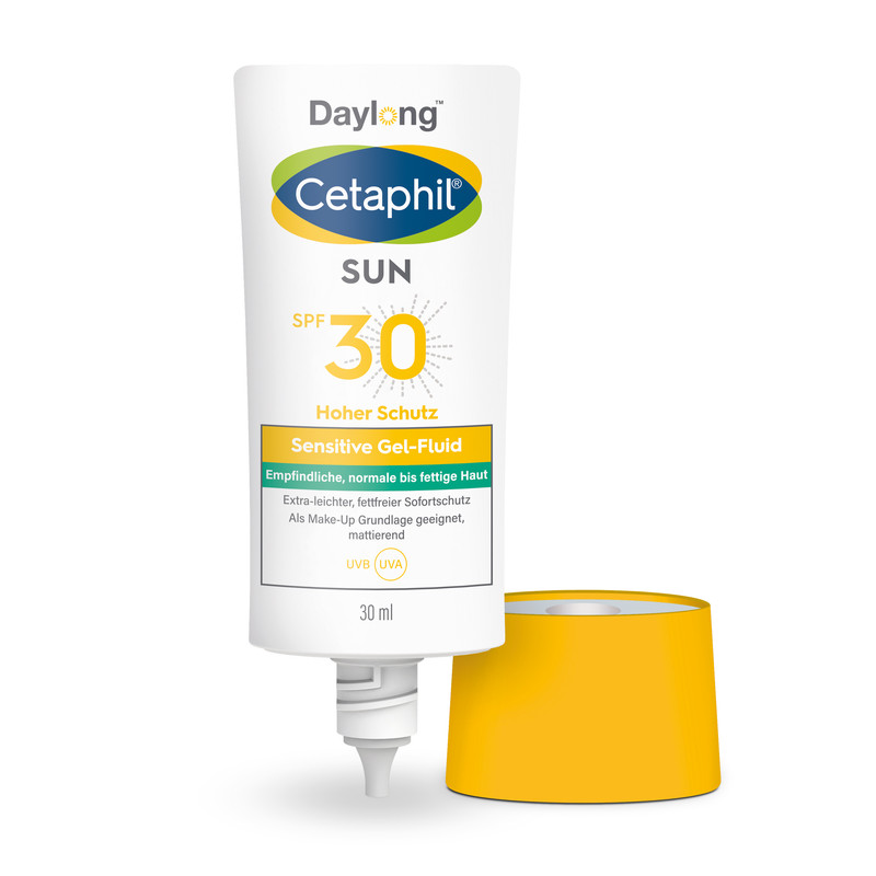 Cetaphil Sun Daylong Sensitive Gel-Fluid Gesicht SPF 30 - 30 Milliliter
