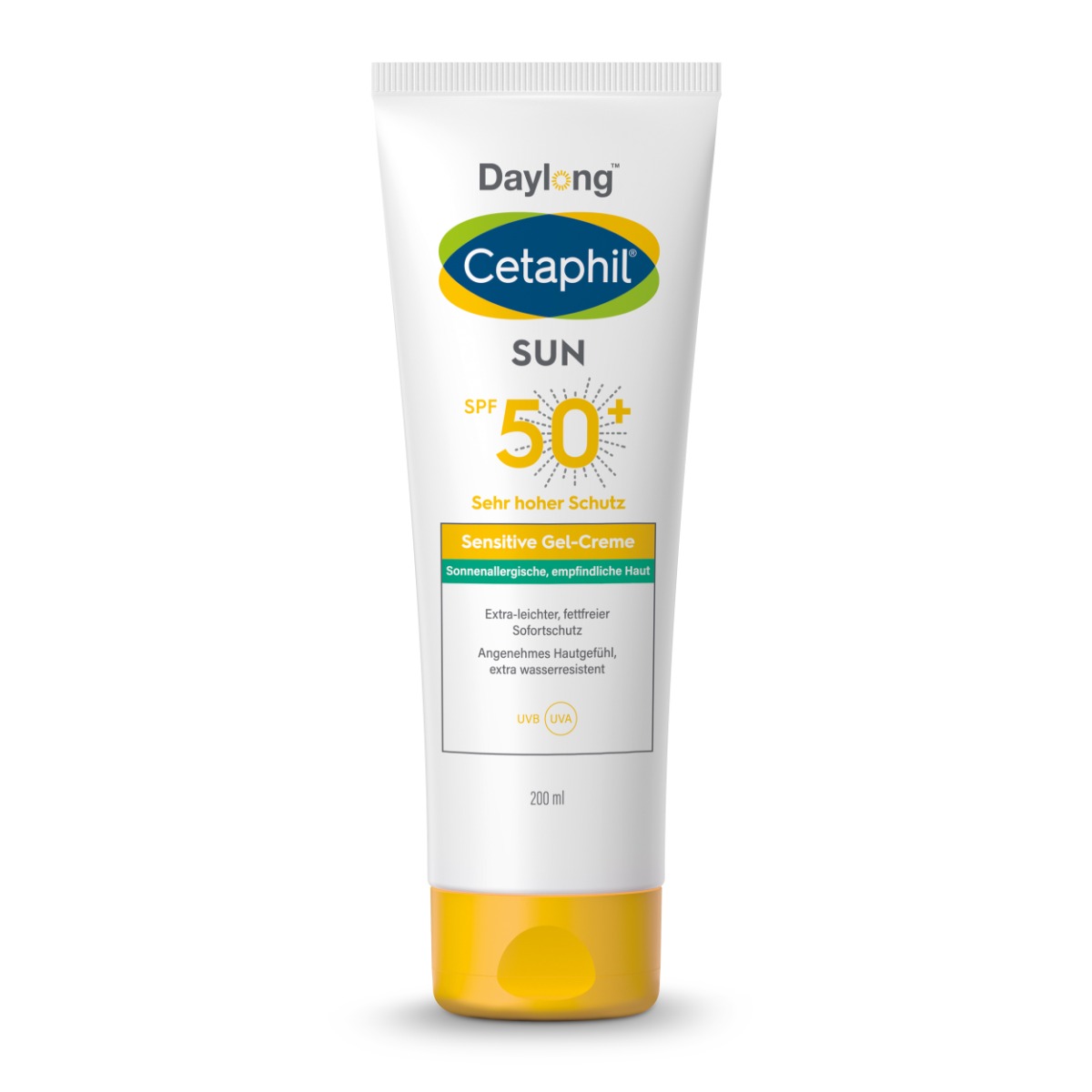 Cetaphil Sun Daylong Sensitive Gel-Creme SPF 50+ - 200 Milliliter