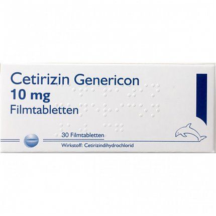 Cetirizin Gen Ftbl 10mg  - 30 Stück