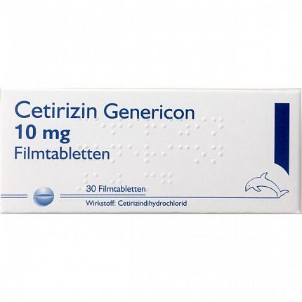 Cetirizin Genericon Filmtabletten 10mg - 30 Stück