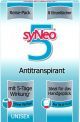 syNeo 5 Deo-Antitranspirant Reise-Packung Tücher 8 x 2,5 ml - 8 Stück