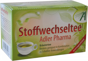 Stoffwechseltee Adler Pharma - 20 Stück