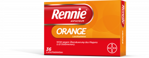 Rennie® Antacidum Orange-Lutschtabletten - 36 Stück