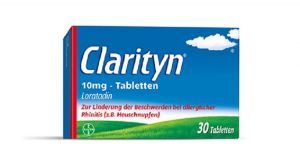 Clarityn® 10 mg - Allergie Tabletten - 30 Stück