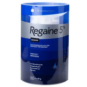 REGAINE SCHAUM 5%       3X60 - 180 Gramm