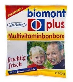 Biomont plus Multivitaminbonbons - 100 Gramm