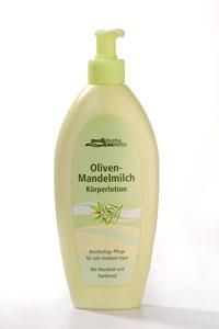 Olivenöl Mandelmilch Körperlotion 500ml - 500 Milliliter
