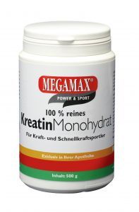 MEGAMAX KREATIN MONOHYDRAT - 500 Gramm
