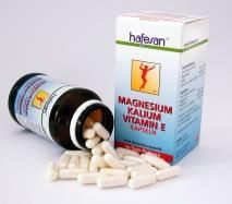 Hafesan Magnesium Kalium Vitamin E Kapseln 60 Stück - 60 Stück