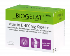 Biogelat Vitamin E 400 mg - 90 Stück