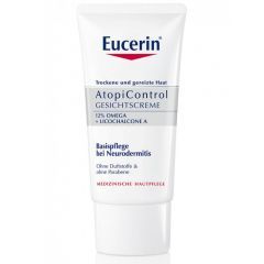 Eucerin AtopiControl GESICHTSCREME 12% Omega - 50 Milliliter
