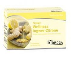 Sidroga Wellness Ingwer-Zitrone - 20 Stück
