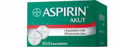 Aspirin® Akut - Brausetabletten - 12 Stück