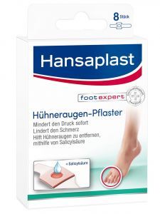 Hansaplast Hühneraugen-Pflaster Strips - 8 Stück