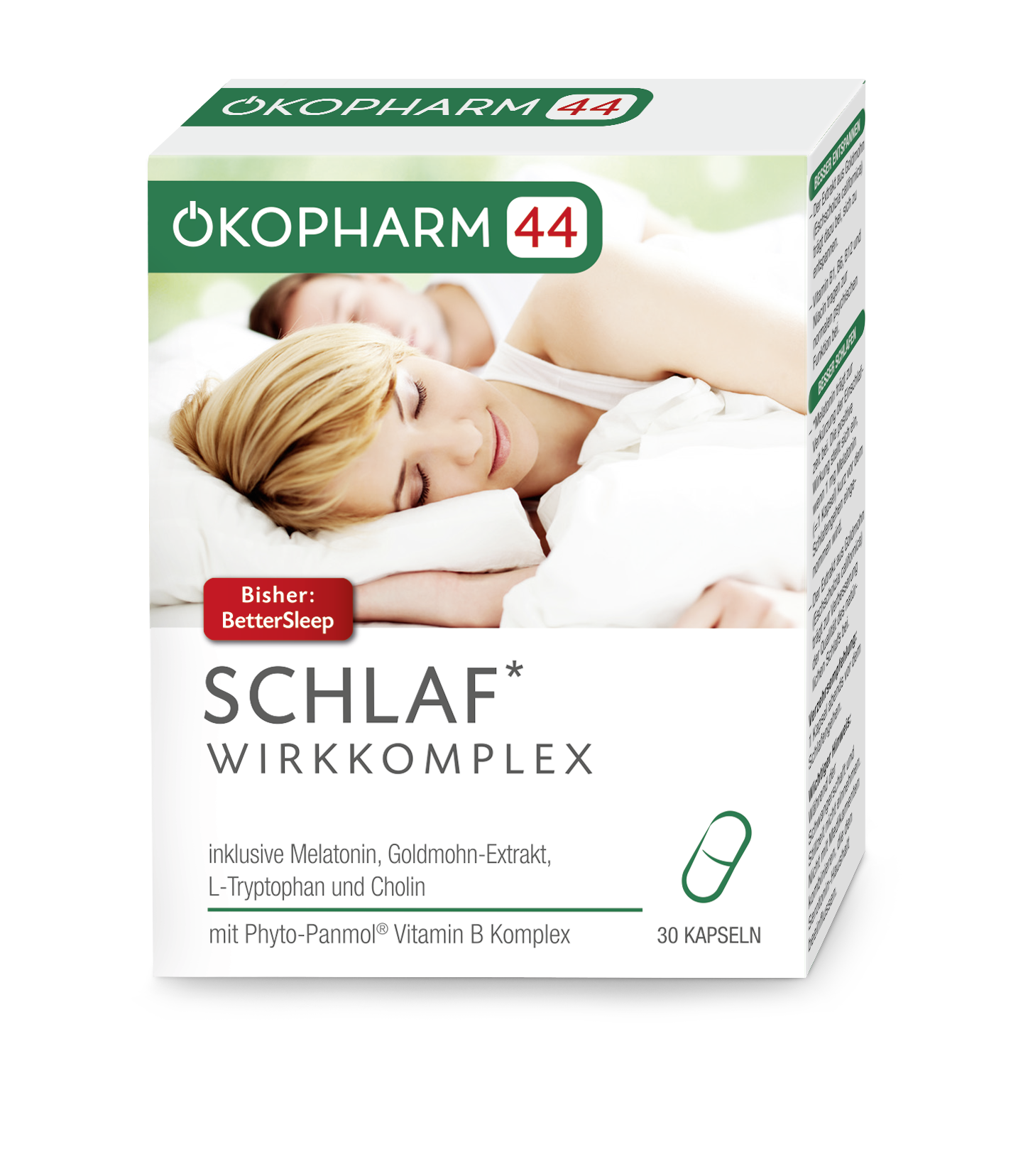 Ökopharm44® Schlaf Wirkkomplex Kapseln 30 ST - 30 Stück