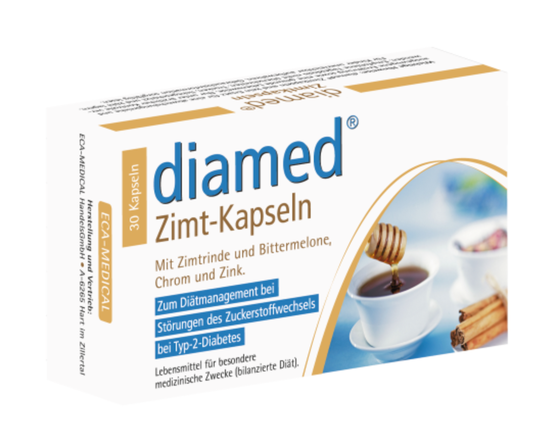 Diamed Zimt Kapseln - 90 Stück