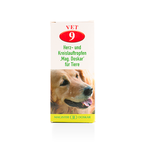 Doskar VET 9 Tropfen - Herz- und Kreislauftropfen - 50 Milliliter
