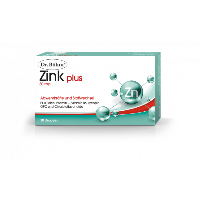 Dr.&#x20;B&#xF6;hm&#x20;Zink&#x20;plus&#x20;-&#x20;30&#x20;St&#xFC;ck