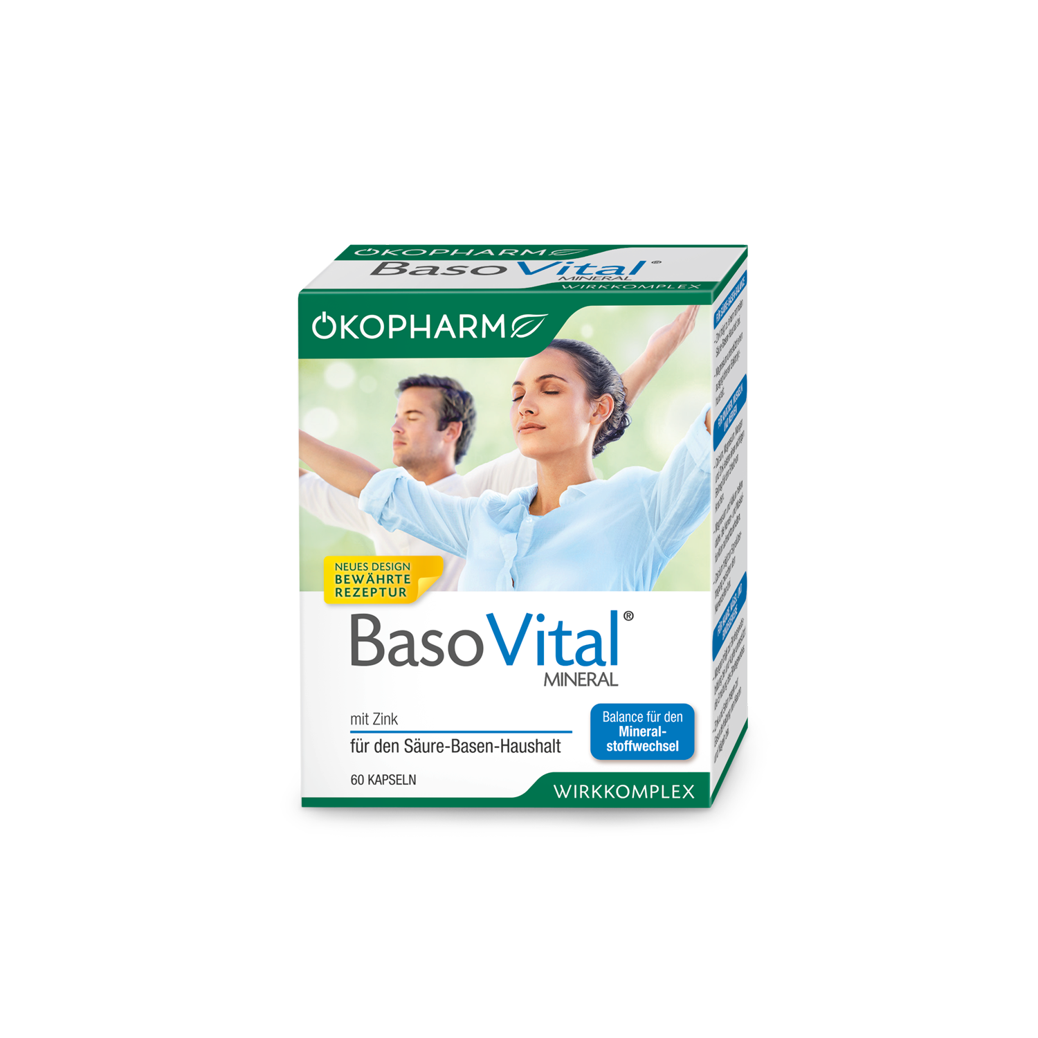 Ökopharm44® Basen Mineral Wirkkomplex Kapseln 60 ST - 60 Stück