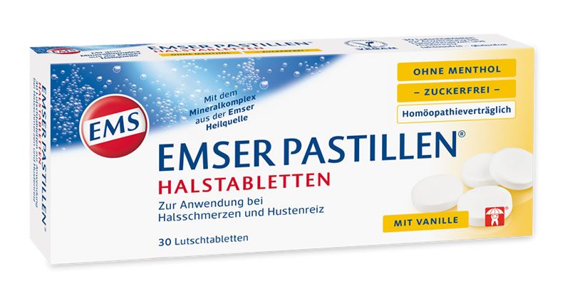 EMSER PAS ZUFR +VANILLE - 30 Stück