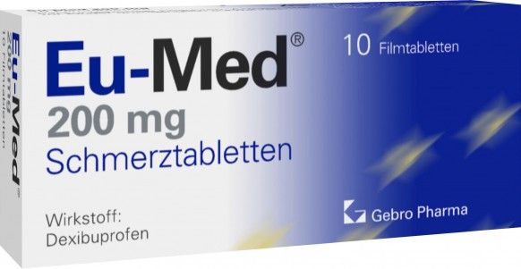 EU-MED SCHMERZTBL 200MG - 50 Stück