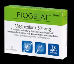 Biogelat Magnesium 375 - 30 Stück