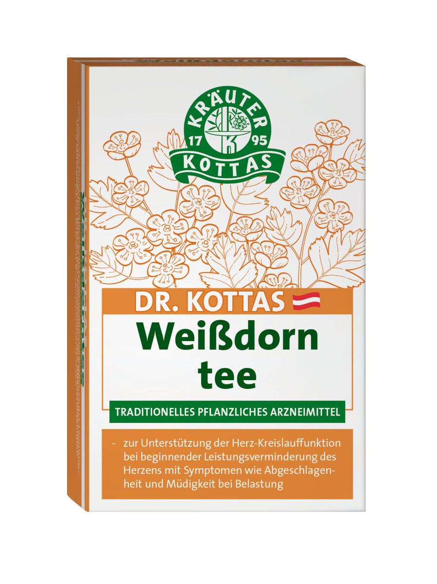 Dr. Kottas Weißdorntee - 20 Stück