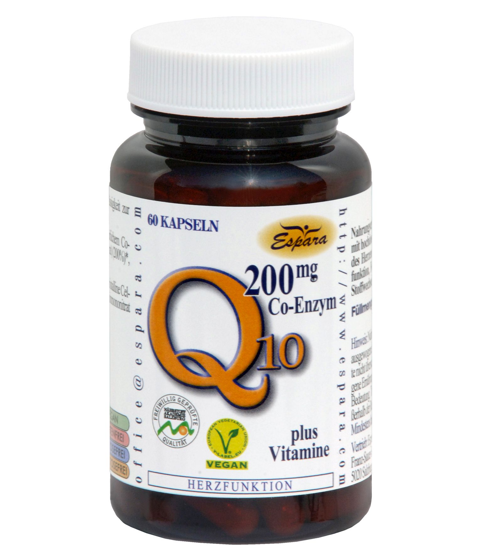 Espara Q10 200mg Kapseln - 60 Stück