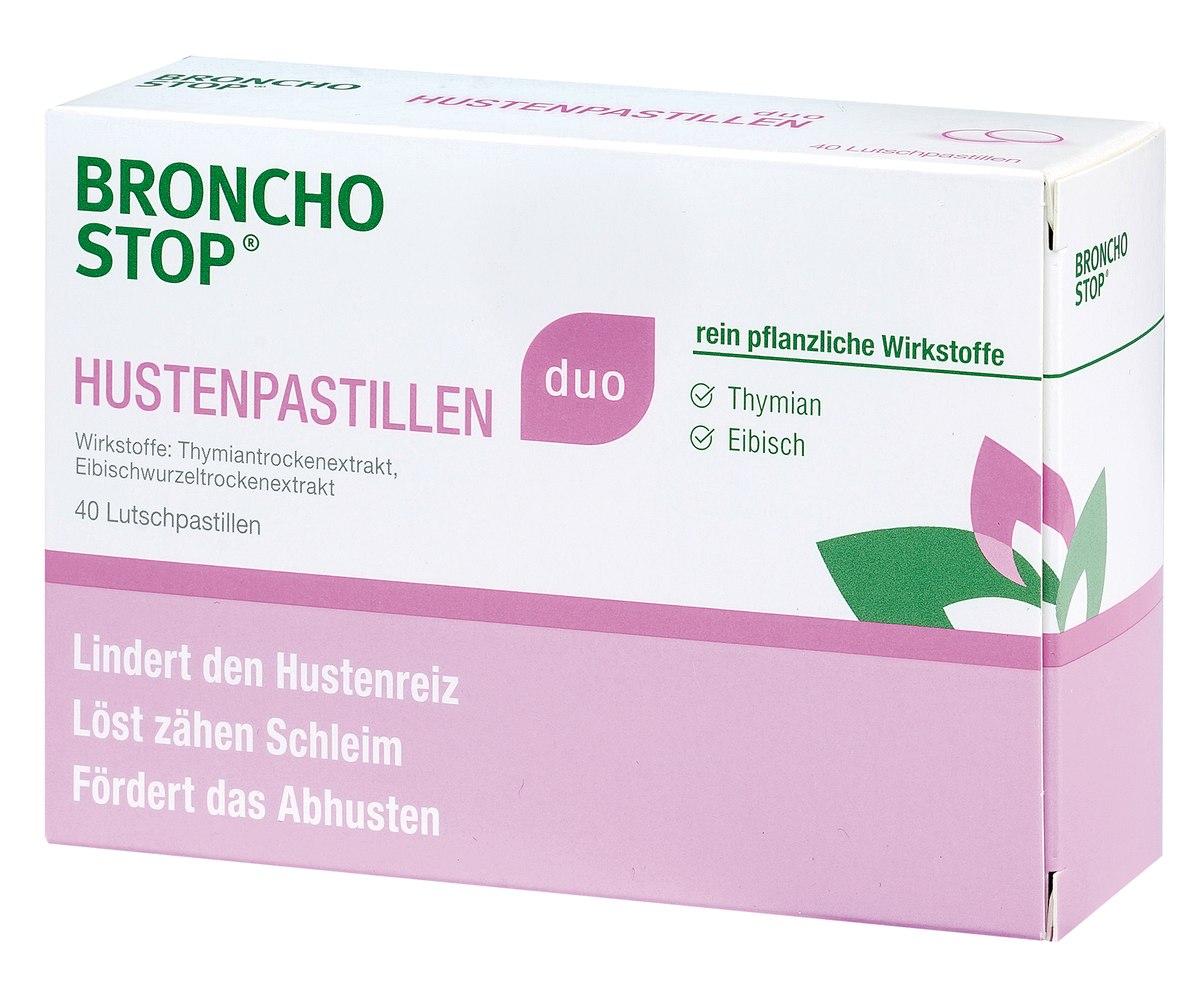 Bronchostop duo Hustenpastillen - 20 Stück