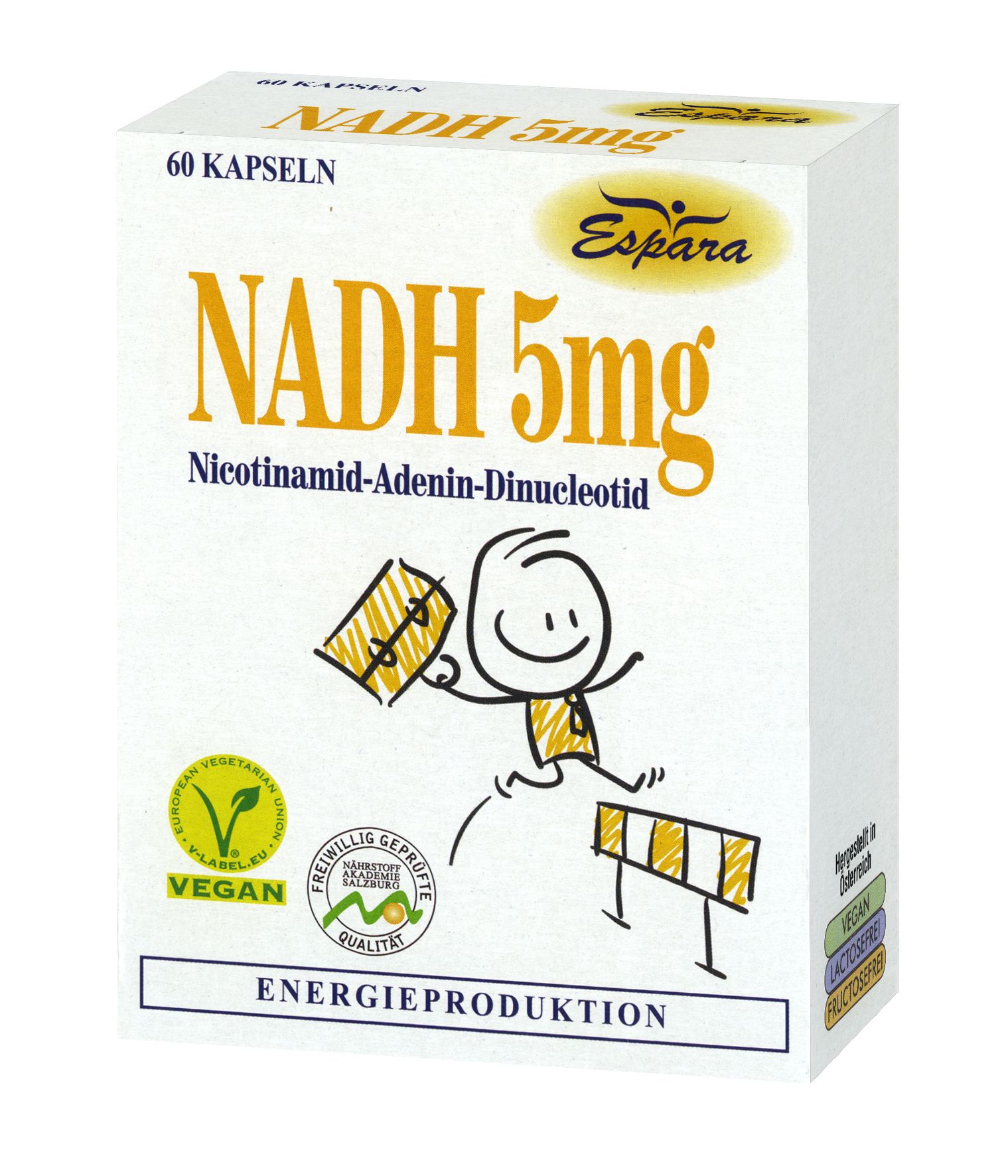 Espara NADH-5mg Kapseln - 60 Stück