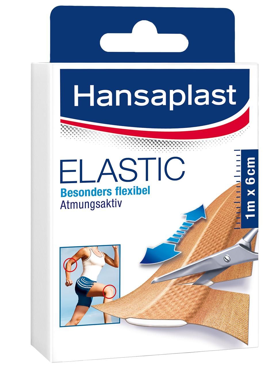 Hansaplast&#x20;Elastic&#x20;1m&#x20;x&#x20;6cm&#x20;-&#x20;1&#x20;St&#xFC;ck