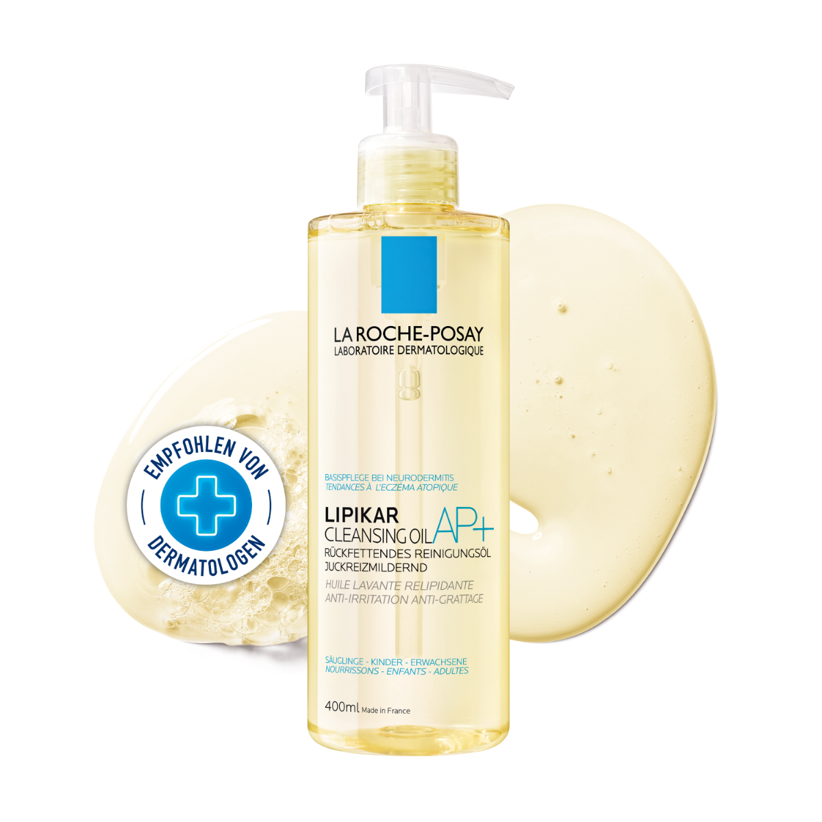 La Roche-Posay Lipikar Reinigungsöl AP+ - 400 Milliliter