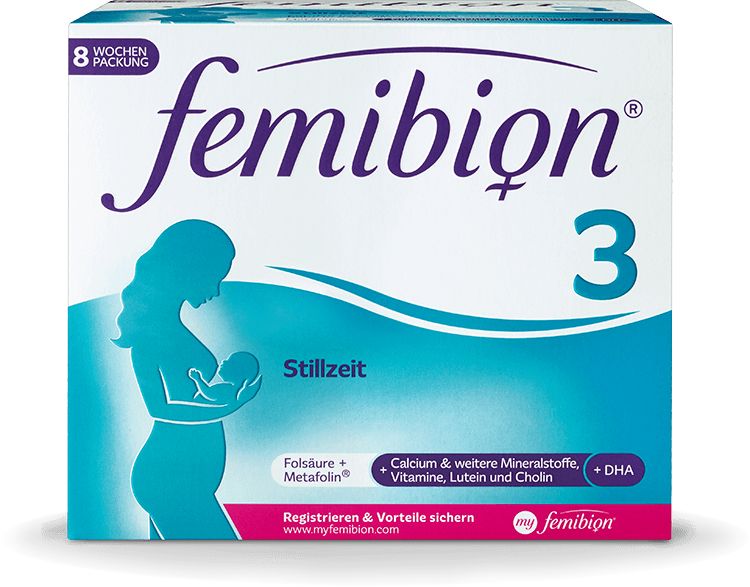 FEMIBION STILLZEIT 3 TBL+KPS - 112 Stück