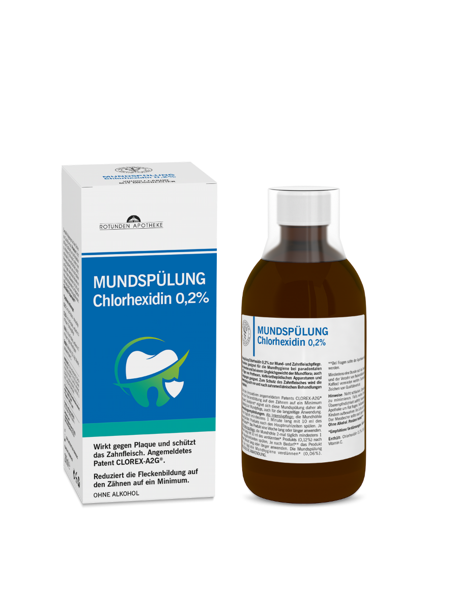 Rotunden Apotheke Mundspülung Chlorhexidin 0,2% - 200 Milliliter