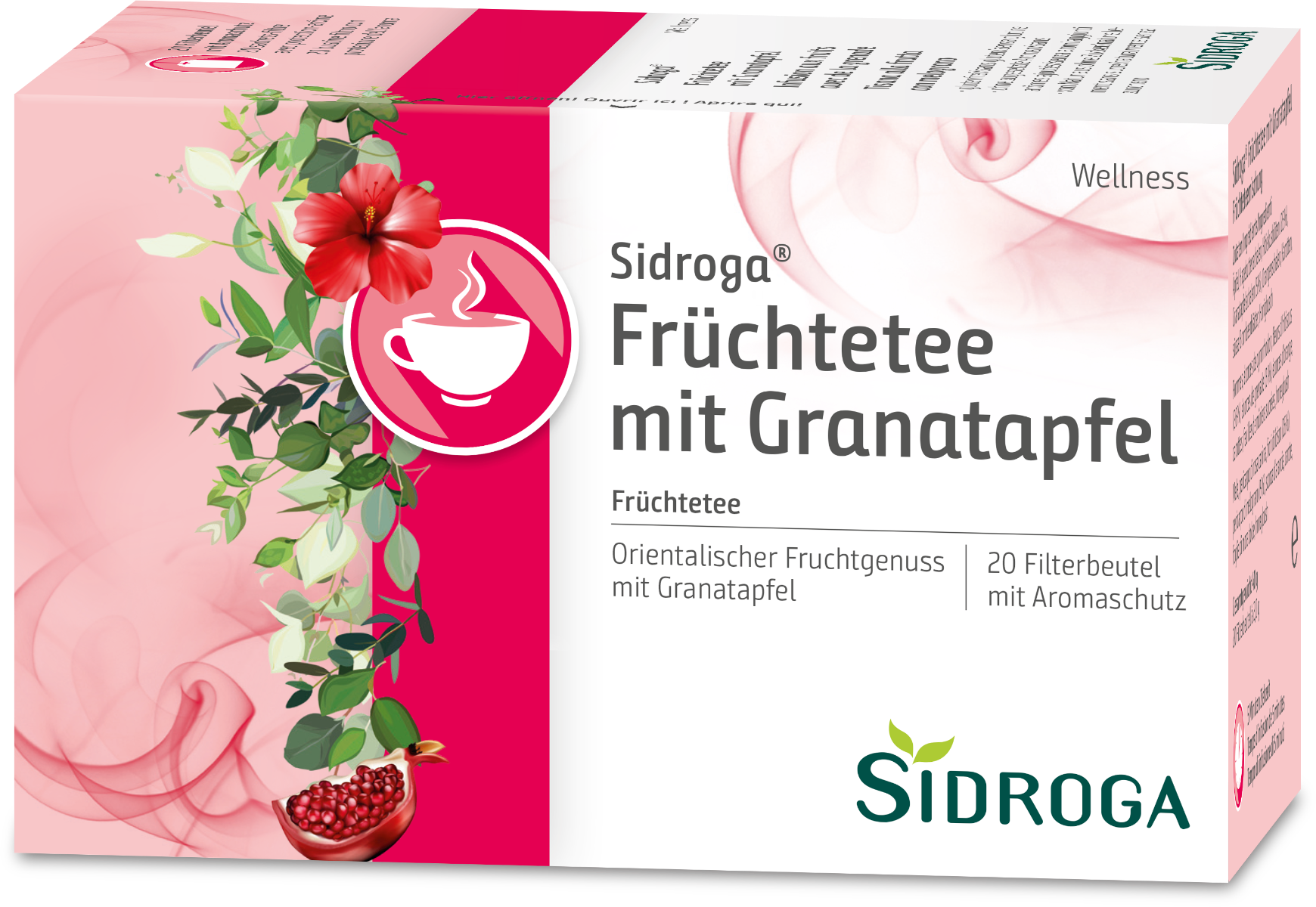 Sidroga Früchtetee mit Granatapfel - 20 Stück