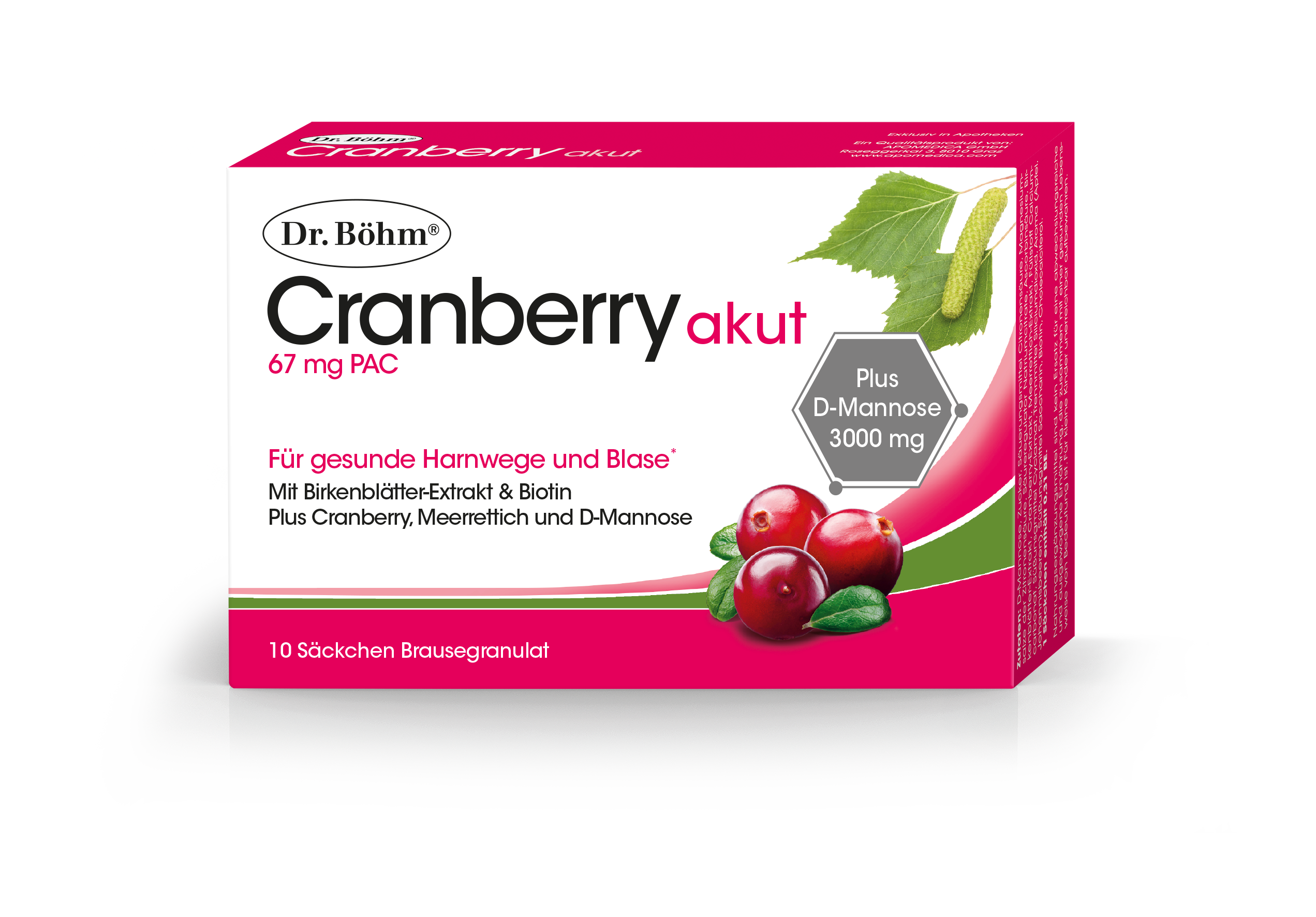 Dr. Böhm Cranberry akut - 10 Stück