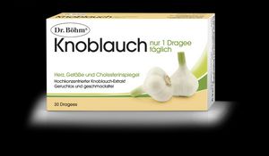 Dr. Böhm Knoblauch nur 1 Dragee täglich - 30 Stück