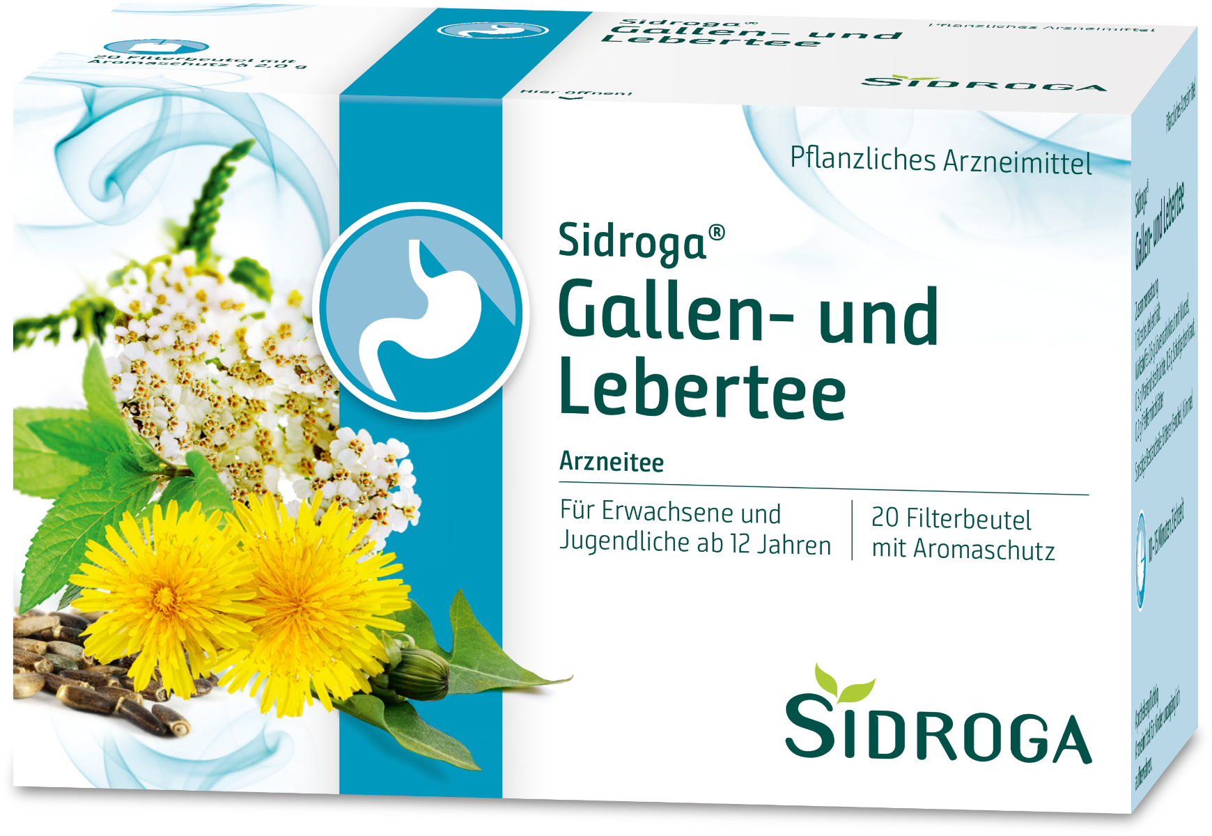Sidroga Gallen- und Lebertee - 20 Stück