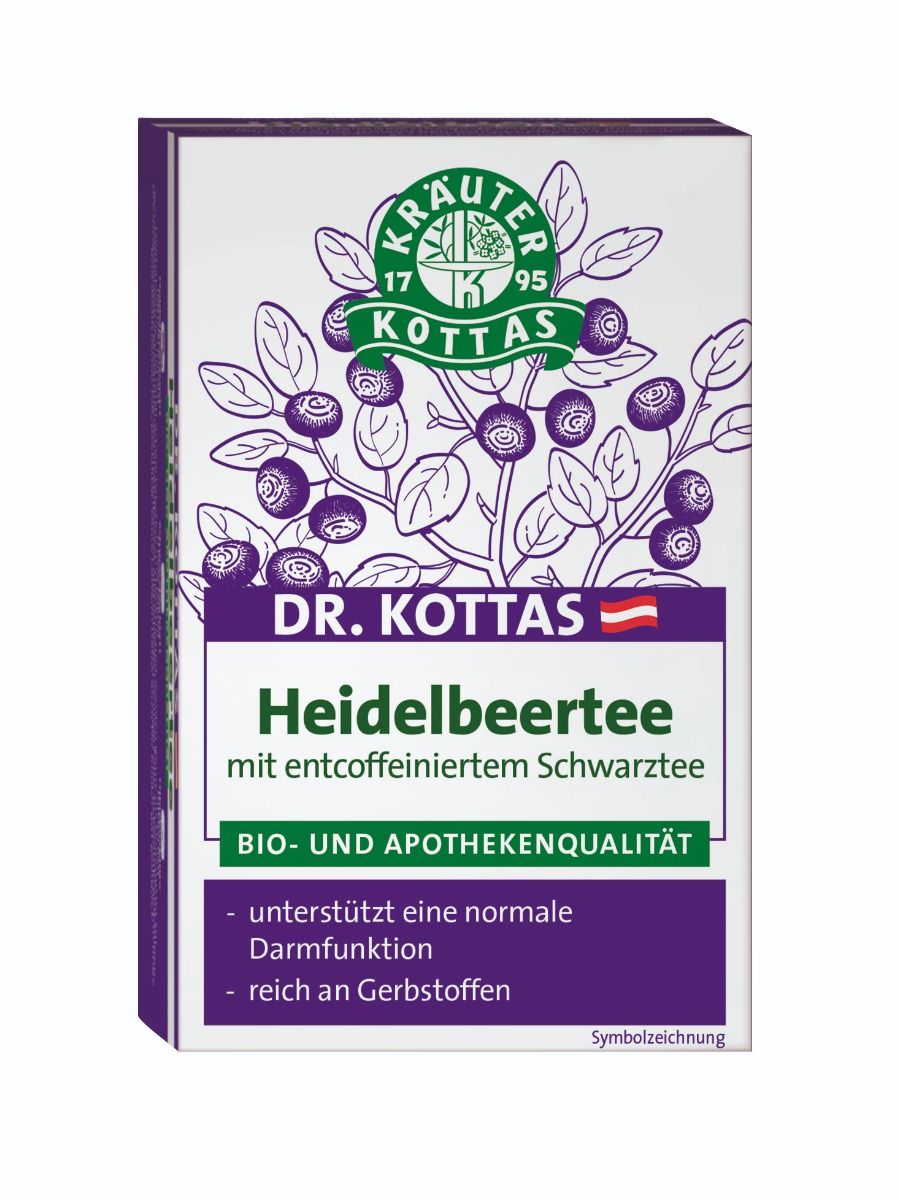 Dr. Kottas Heidelbeertee - 20 Stück