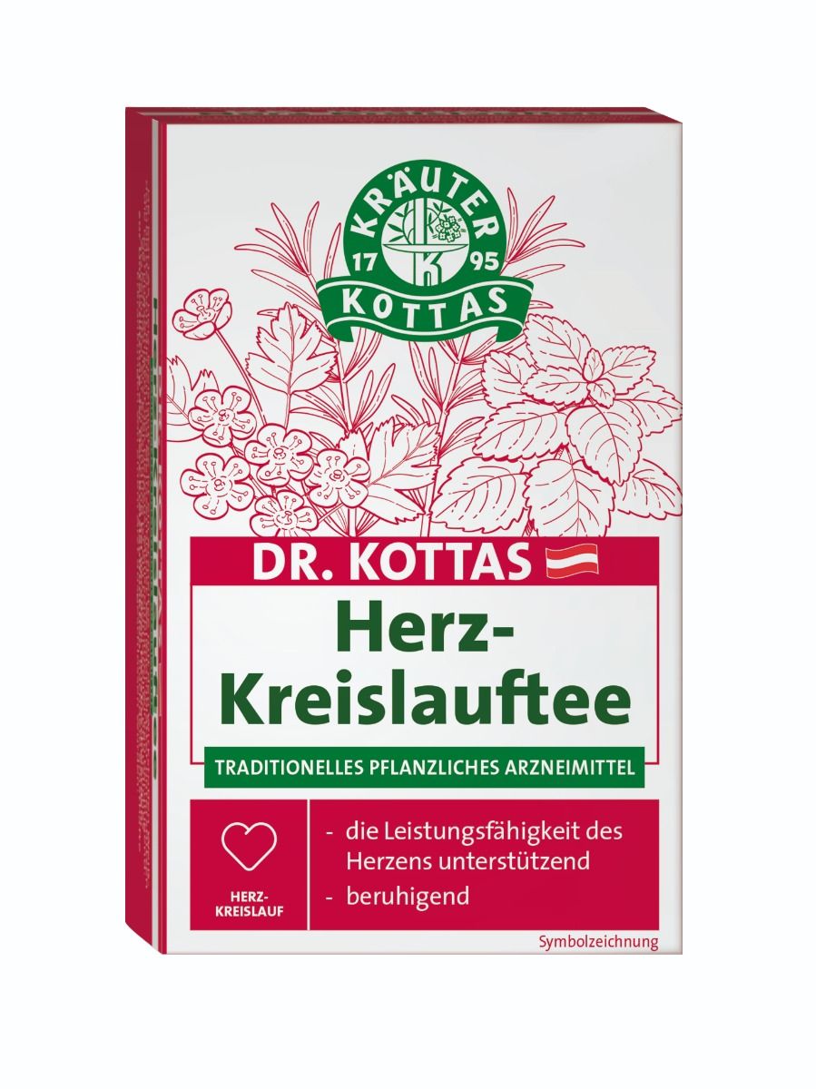 Dr. Kottas Herz-Kreislauftee - 20 Stück