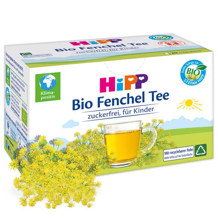 Hipp Bio Fenchel Tee Aufgussbeutel - 20 Stück