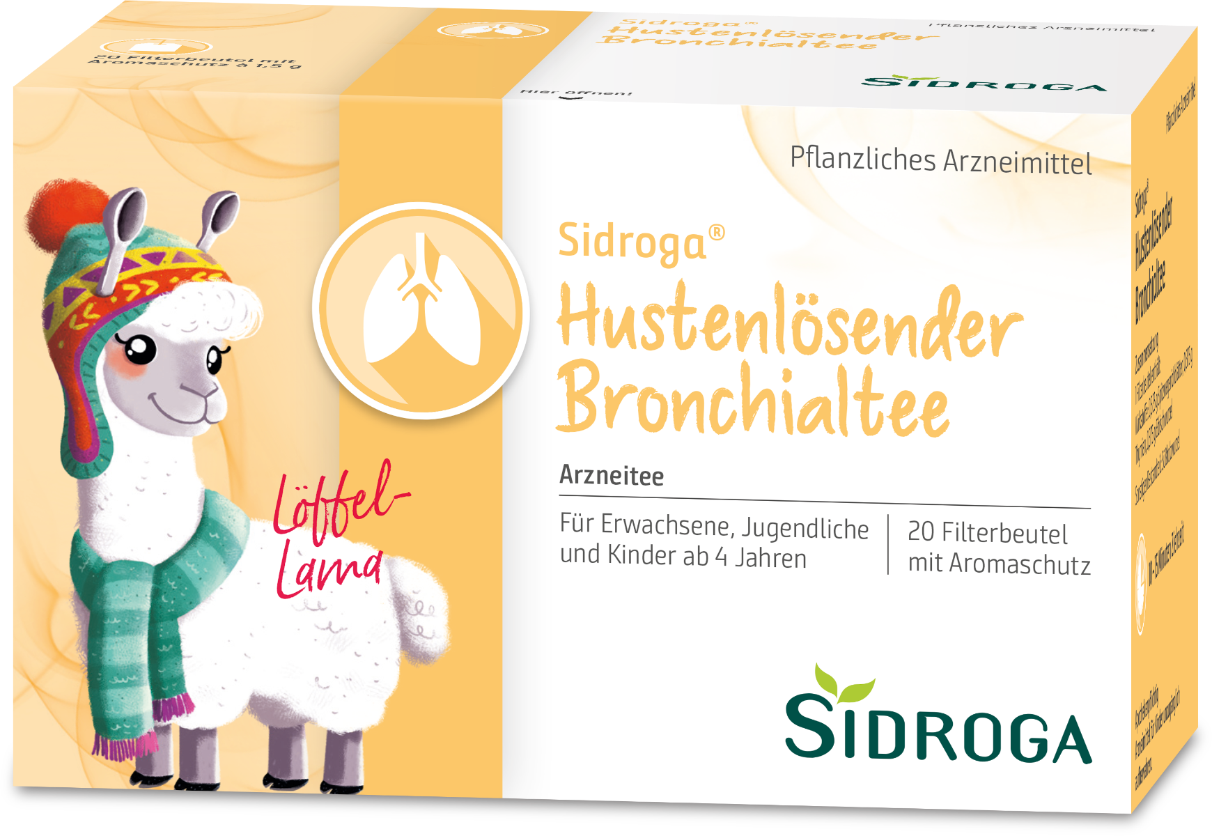 Sidroga Hustenlösender Bronchialtee - 20 Stück