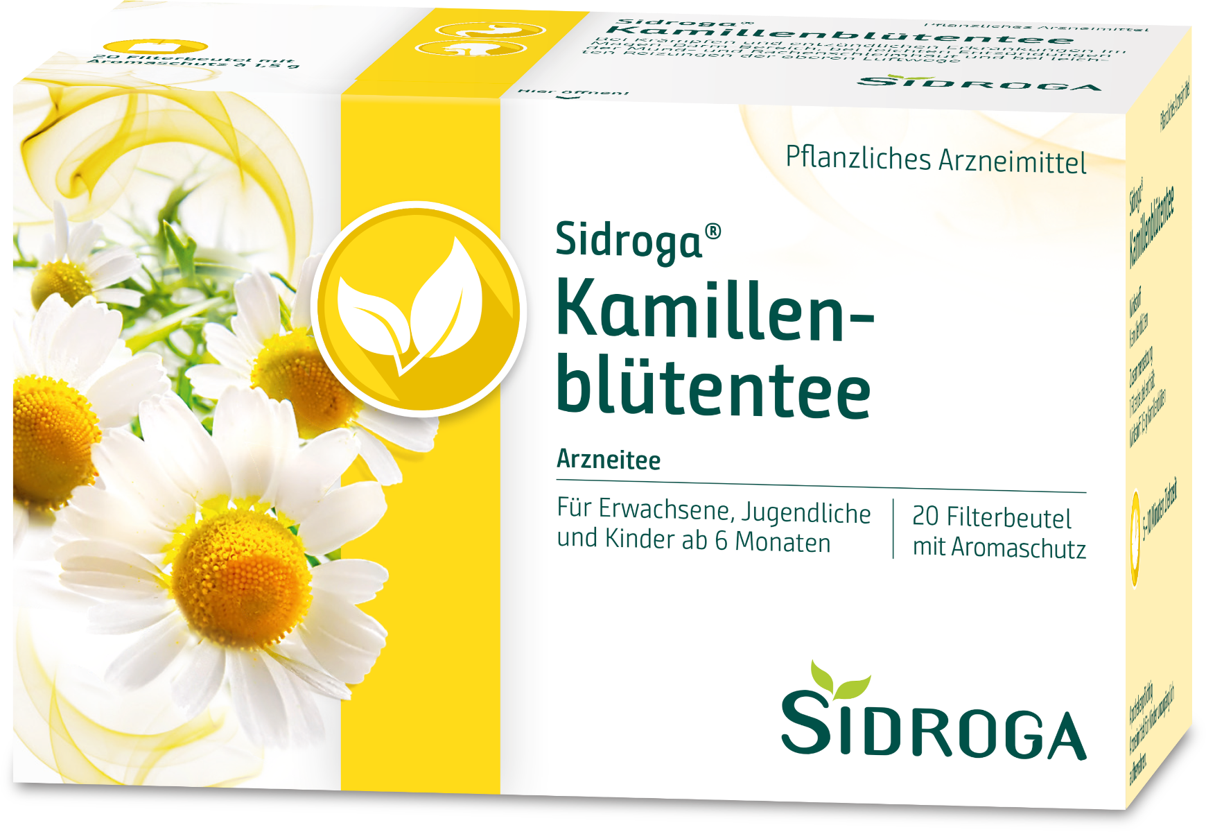 Sidroga Kamillenblütentee - 20 Stück