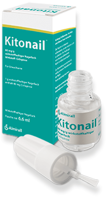 KITONAIL WIRKST.NAGELLACK - 3,3 Milliliter