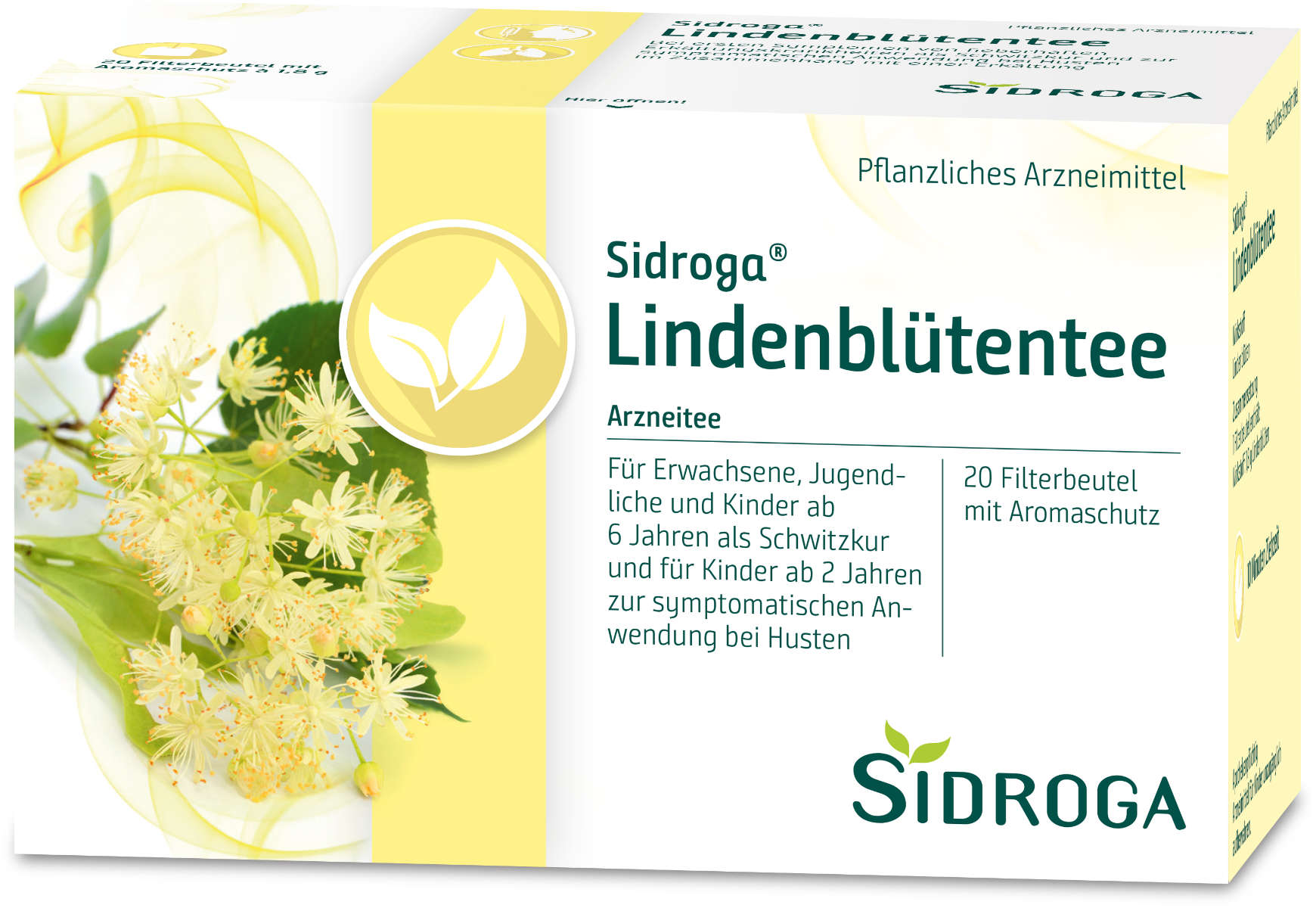 Sidroga Lindenblütentee - 20 Stück