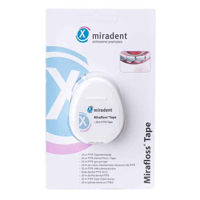 Miradent&#x20;Mirafloss&#xAE;&#x20;Zahnseide&#x20;-&#x20;20&#x20;M